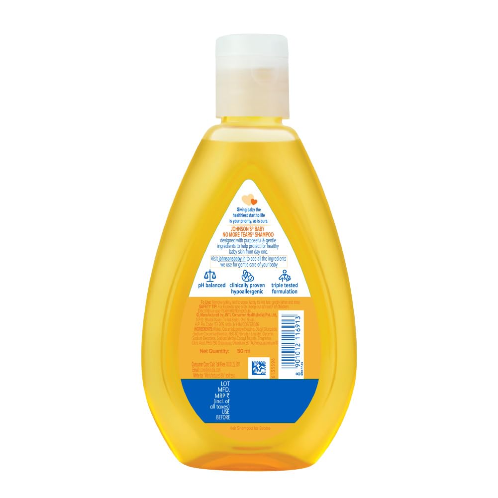 Johnson's Baby No More Tears Shampoo, 50ml