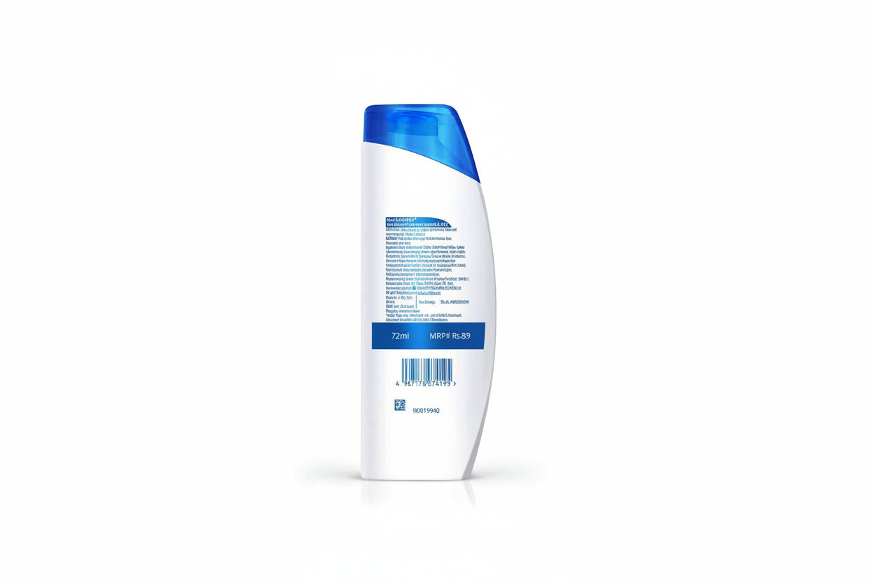 Head & Shoulders, Anti Dandruff Shampoo, Smooth & Silky, 72 ML