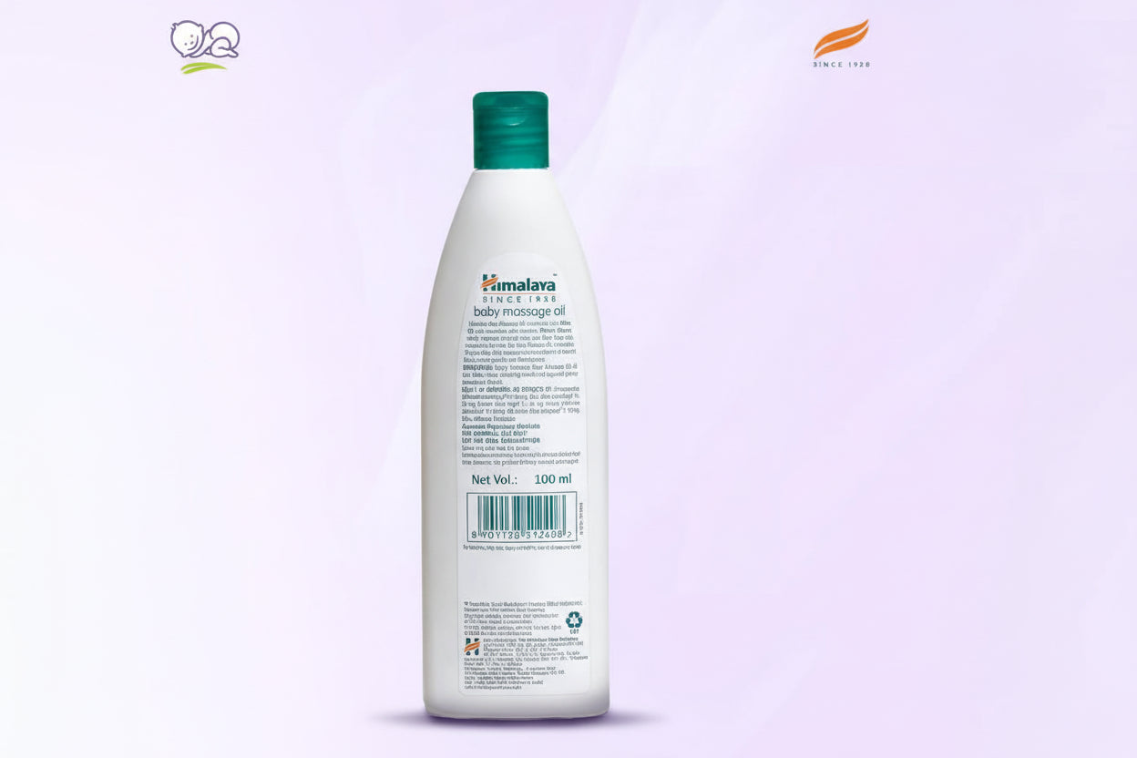 Himalaya Baby Massage Oil for Strong bones & muscles – 100ml | No.1 Doctor Prescribed