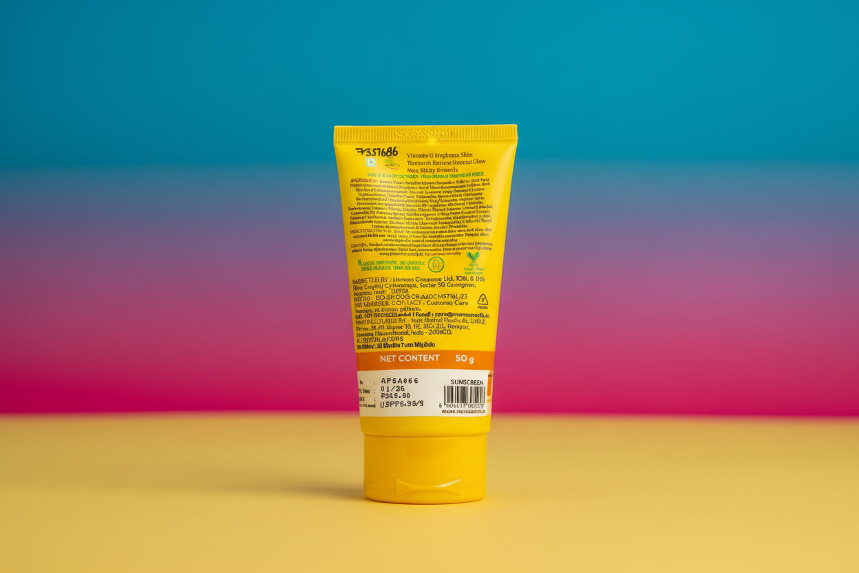 Mamaearth Vitamin C Daily Glow Sunscreen 50PA++++ 50g