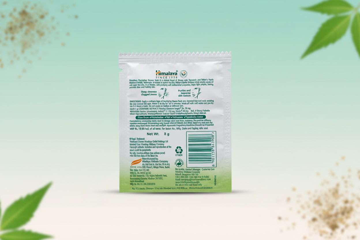 Himalaya Purifying Neem Pack pouch