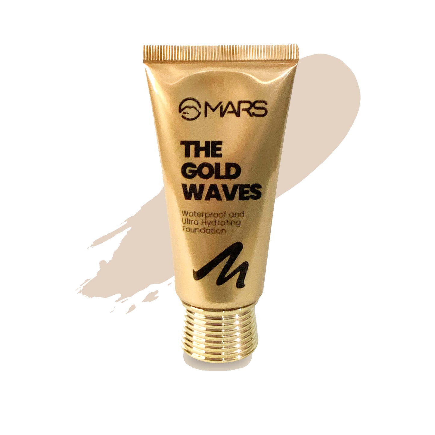 MARS The Gold Waves Waterproof Matte Foundation For 18 Hrs Long Lasting Stay Full Coverage F10 60ml (Pack Of 1). (101-Ivory, Free Size)