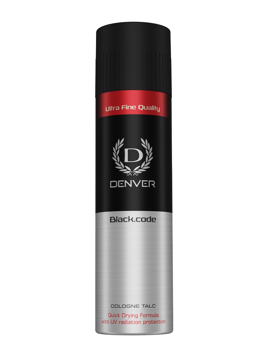DENVER Black Code Talcum Powder 50GM | Scented Talc for Men