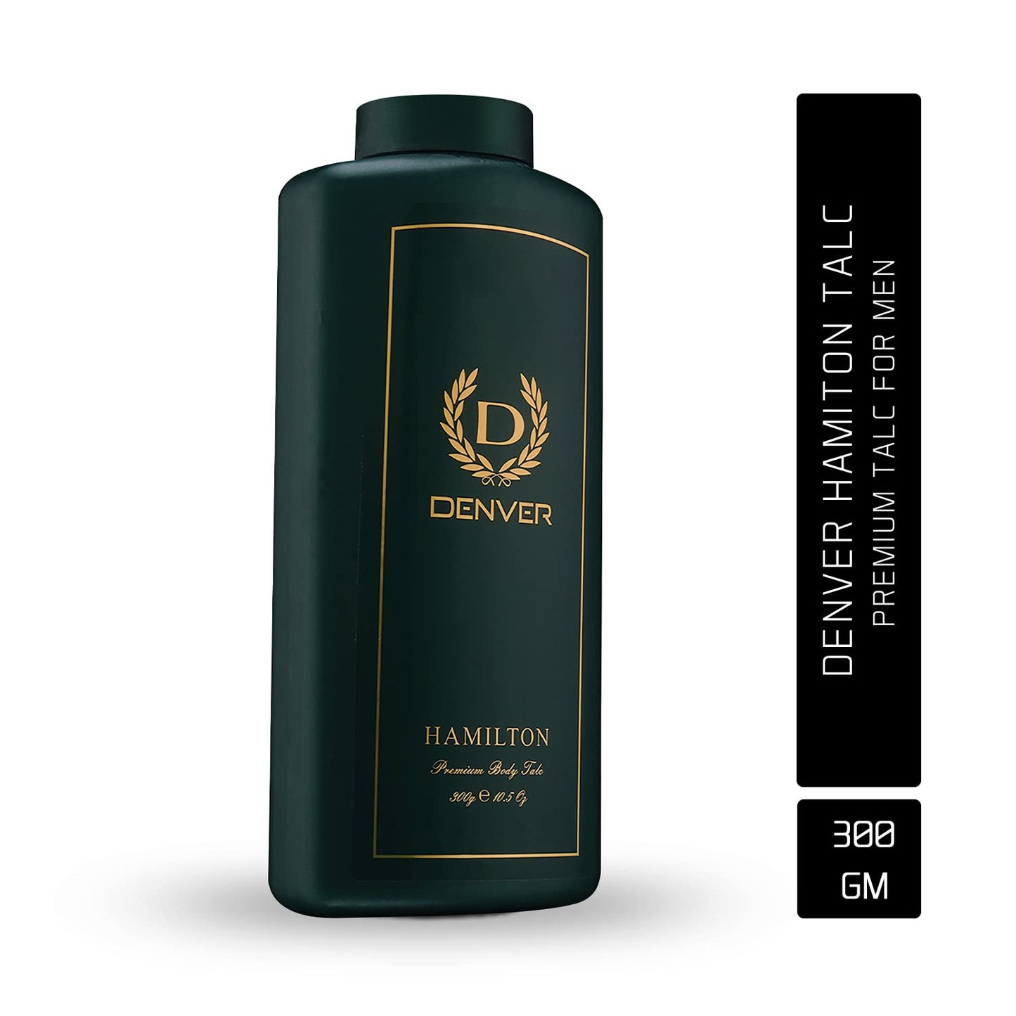 DENVER Hamilton Premium Body Talc- 300GM | Scented Talcum Powder for Men