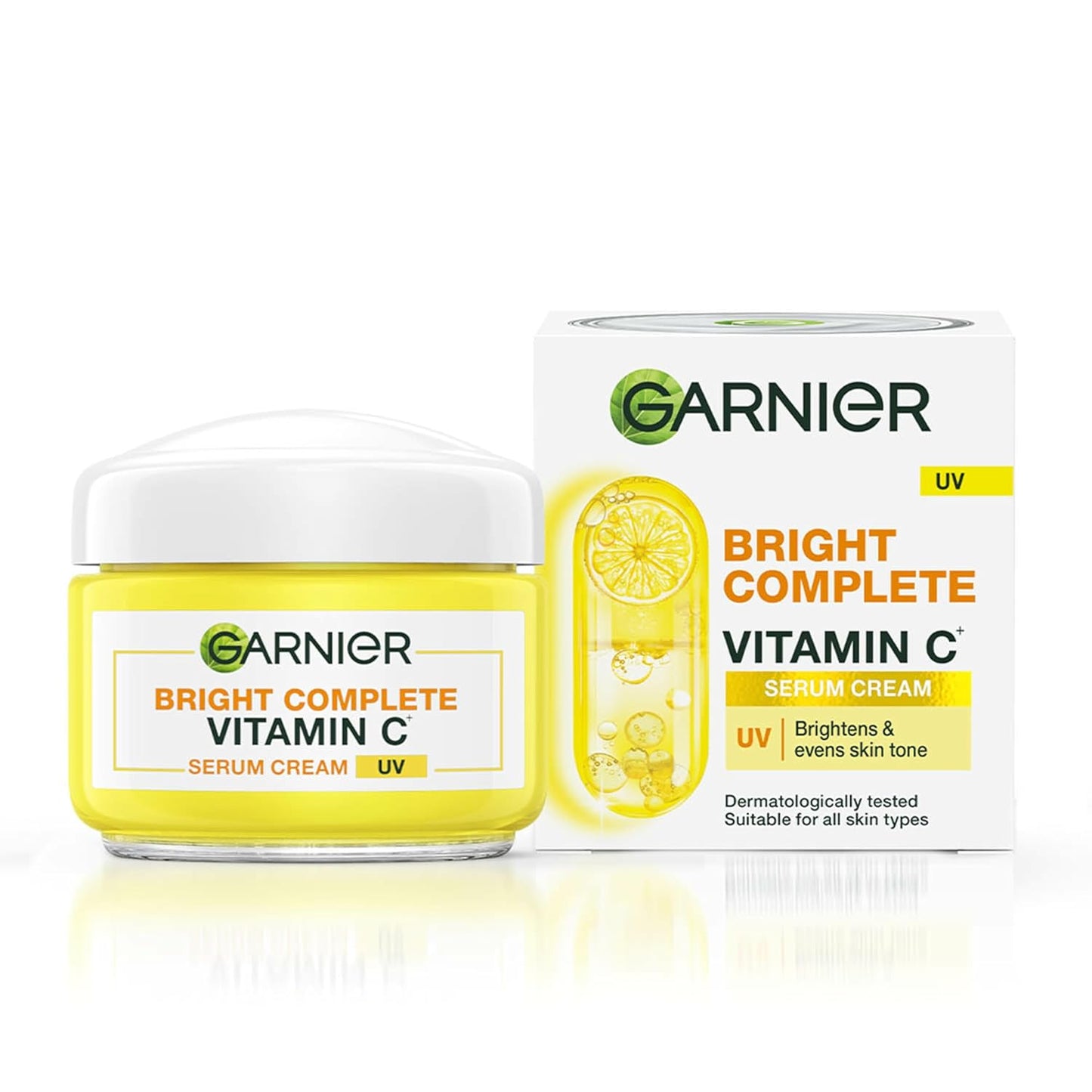 Garnier Vitamin C Day Cream for Sun Protection and Skin Brightening