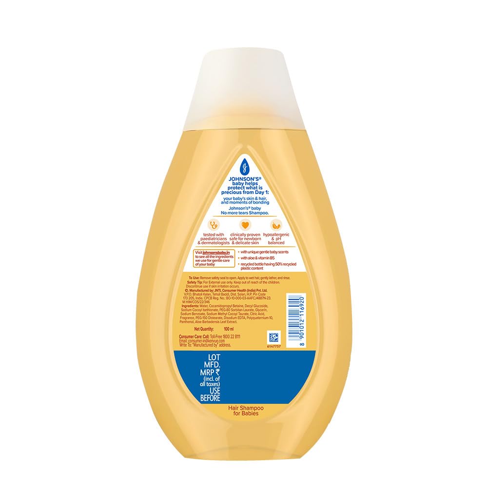 Johnson's Baby No More Tears Shampoo, 100ml