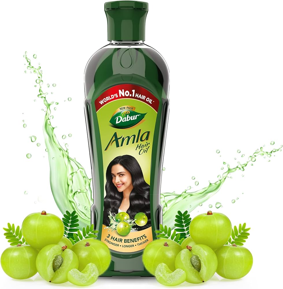 Dabur Amla Hair Oil - For Strong, Long and Thick Hair 323ml