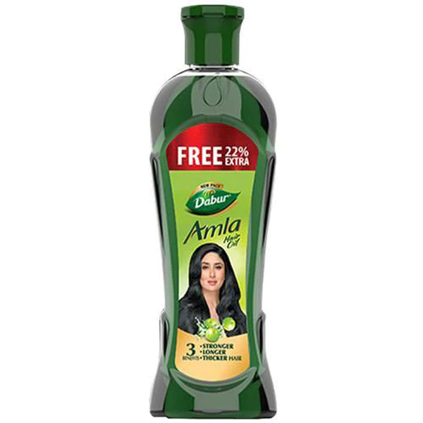 Dabur Amla Hair Oil Stronger Longer Thicker Hair 136ml