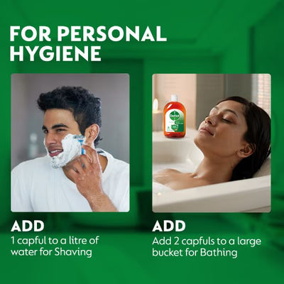 Dettol Antiseptic Disinfectant Liquid, 60 ml Bottle
