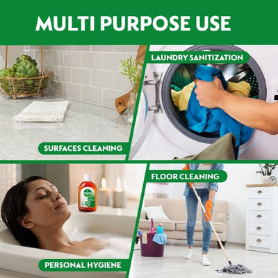 Dettol Antiseptic Disinfectant Liquid, 60 ml Bottle
