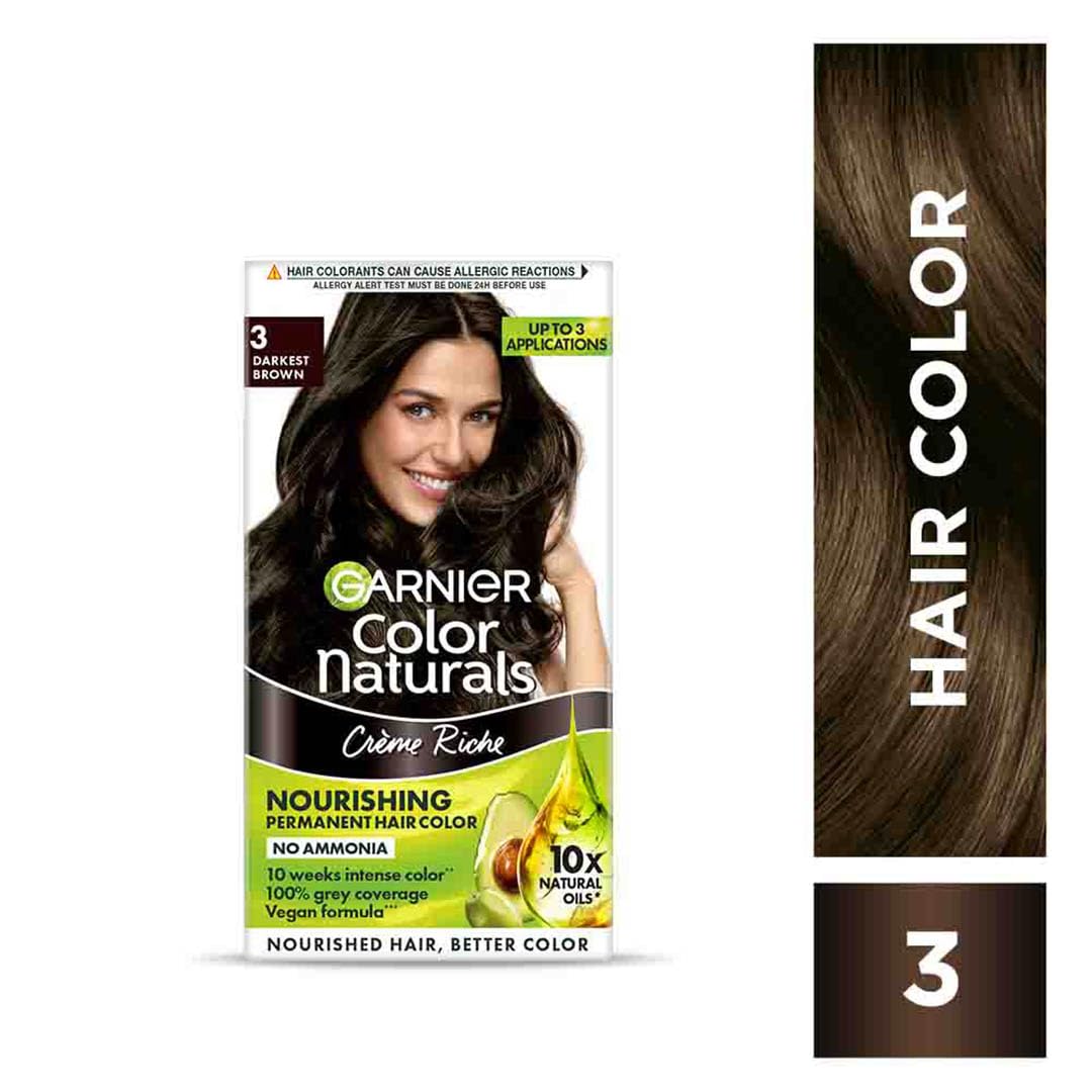 Garnier Color Naturals Mini, Shade 300, Darkest Brown, 65g
