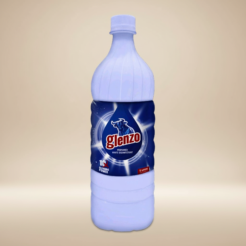 Glenzo Disinfectant White Phenyle 1L
