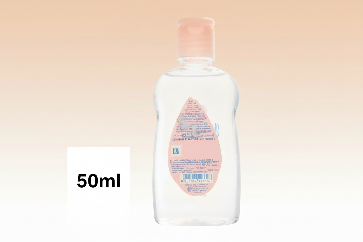 Johnson's Baby Oil - Vitamin E, 50ml Bottle