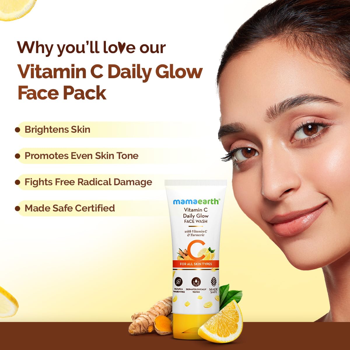 Mamaearth Vitamin C Face Wash