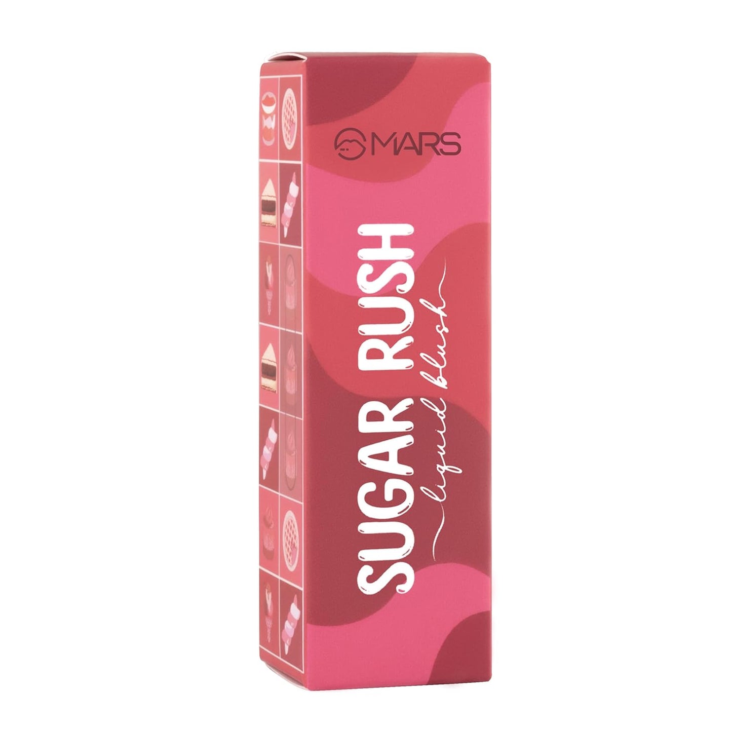 MARS Sugar Rush Liquid Blush (04-ROSE SLUSH) | High-Pigmentation | Lightweight Formula | Dewy Matte Finish | Long-Lasting | Smooth Radiant Glow | Easy Doe-Foot Applicator (4.5ml)