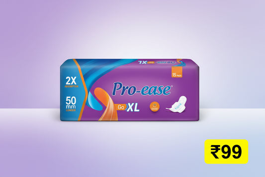 Pro-ease Lovingle Pro-ease Go XL Sanitary Pads - 15 pieces