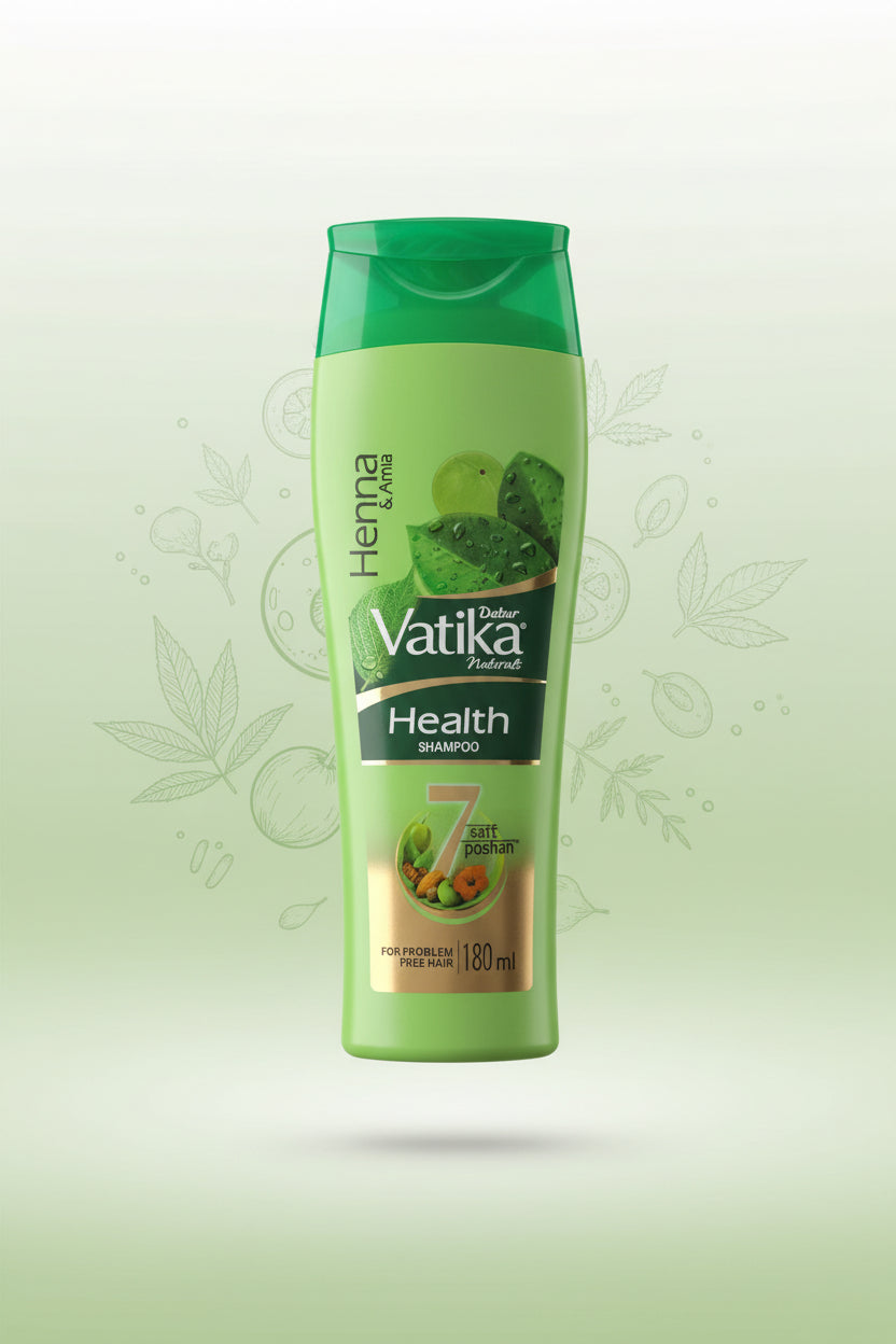 Dabur Vatika Naturals Hair Shampoo 180ml