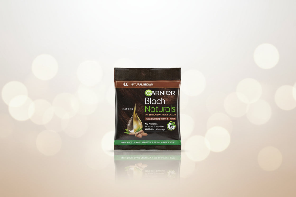 Garnier black naturals hair color (4.0) Natural Brown