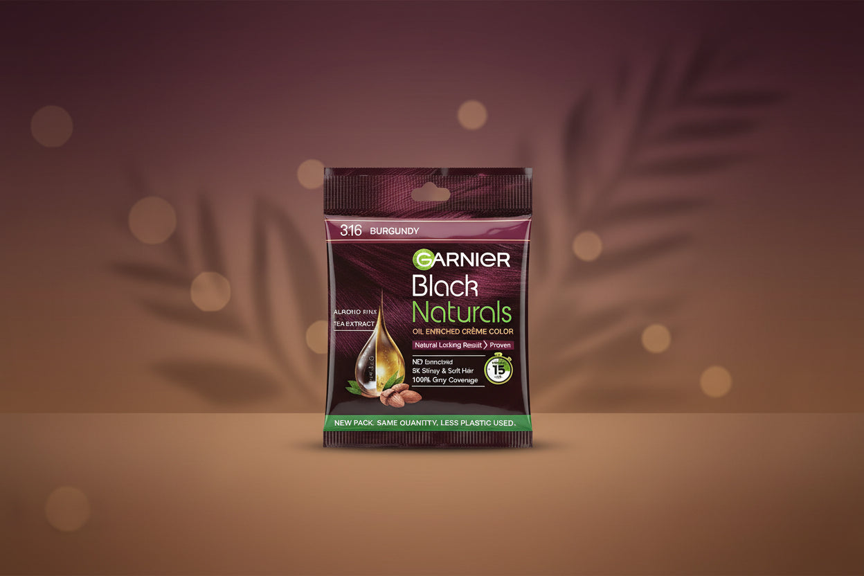 Garnier black naturals color (3.16) Burgundy