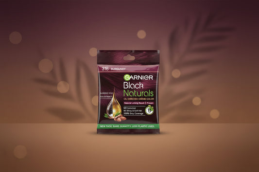 Garnier black naturals color (3.16) Burgundy