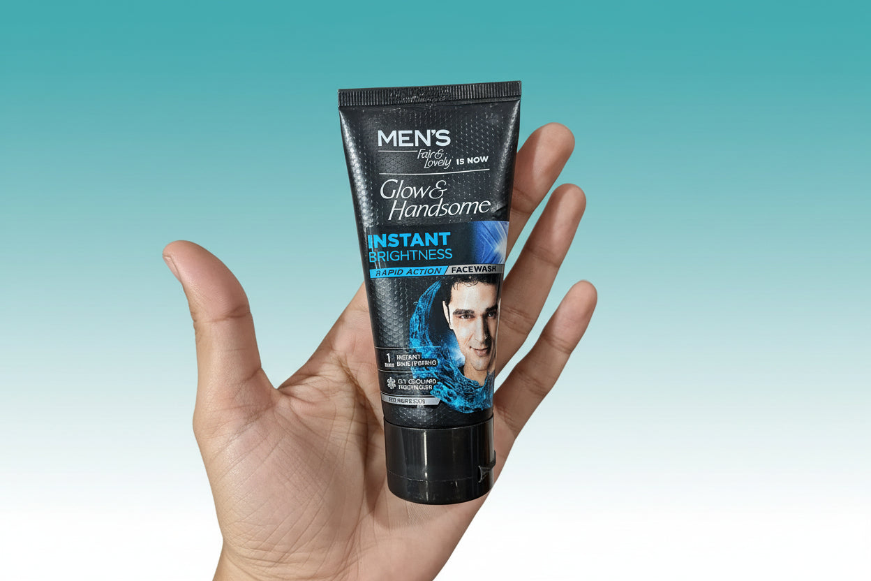 Fair & Lovely (Glow & lovely) Men Instant Brightening Facewash 50g
