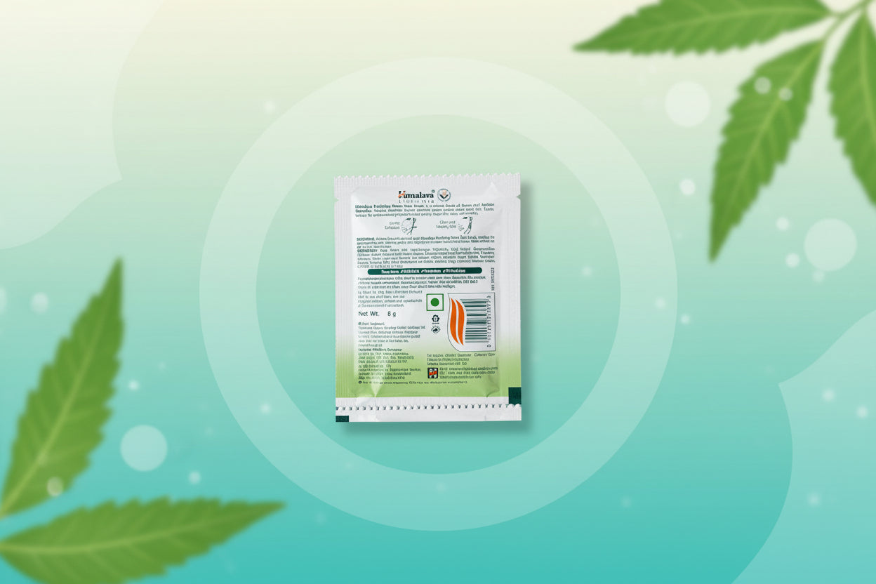 Himalaya Purifying Neem Face Scrub Pouch