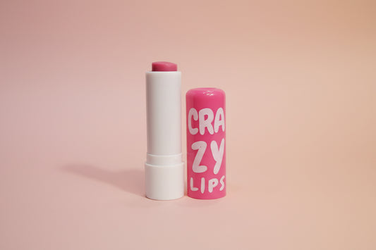 Crazy Lips Lip Balm light pink colour