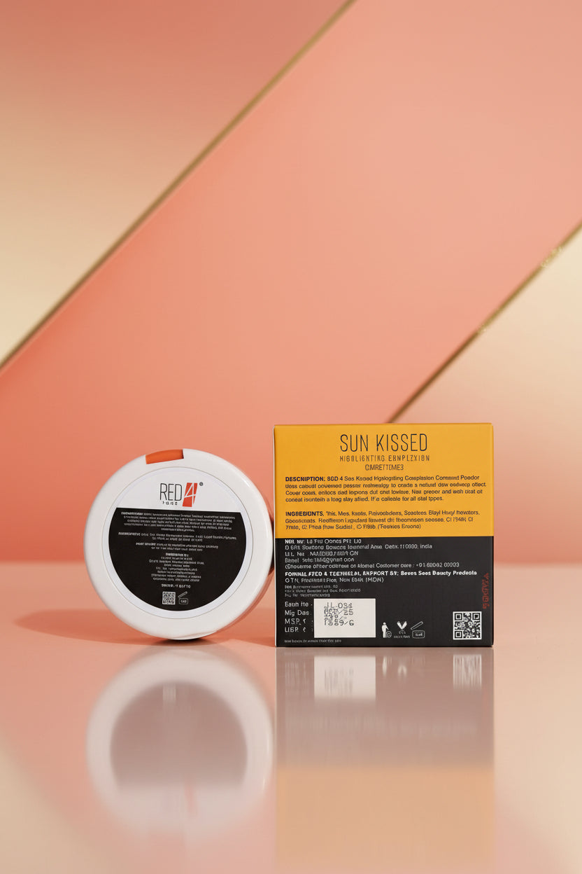 RED4 Sun Kissed Compact Face Powder