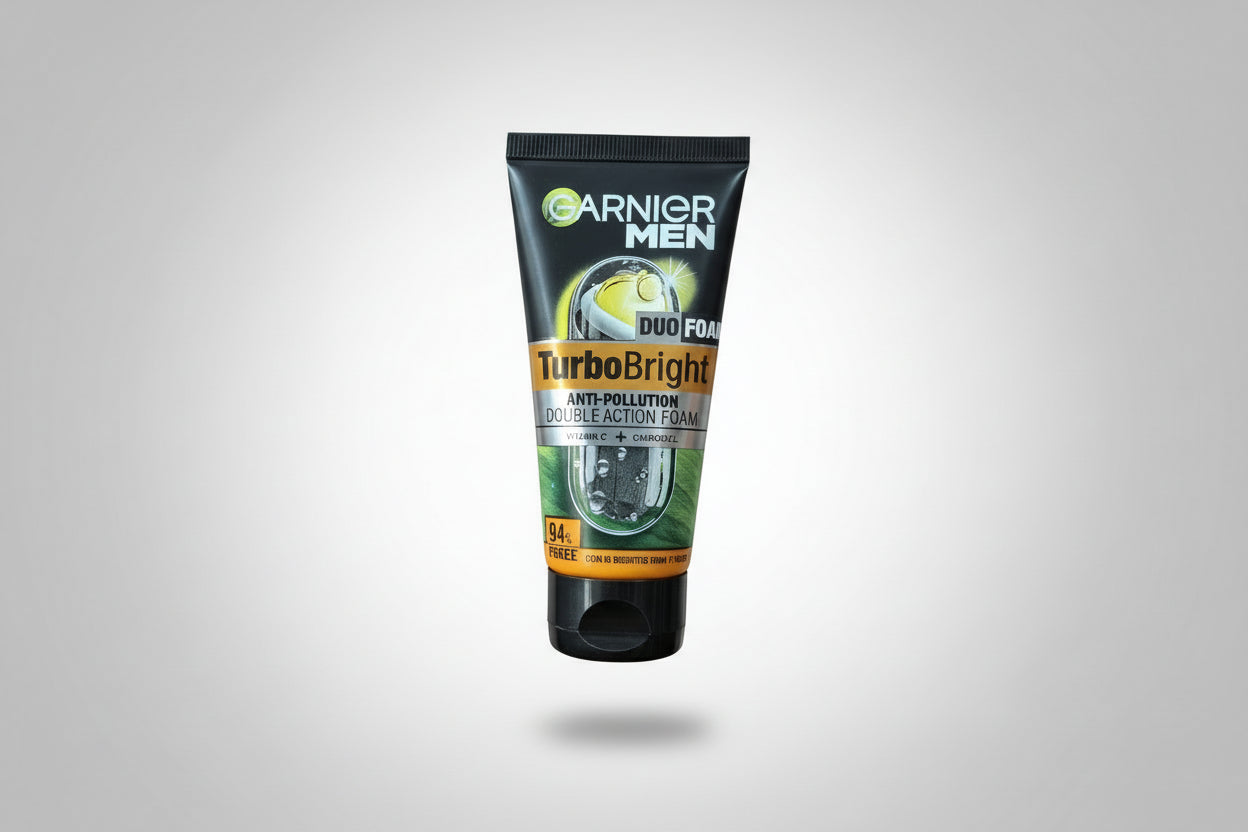 Garnier Men Turbo Bright Duo Foam Facewash 50g