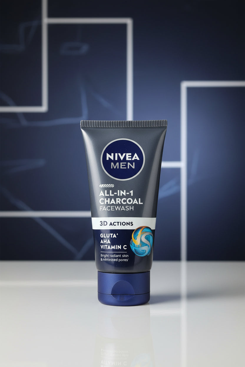 Nivea men all in 1 charcoal facewash 50g