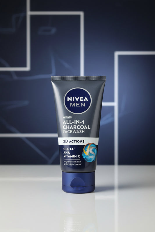 Nivea men all in 1 charcoal facewash 50g