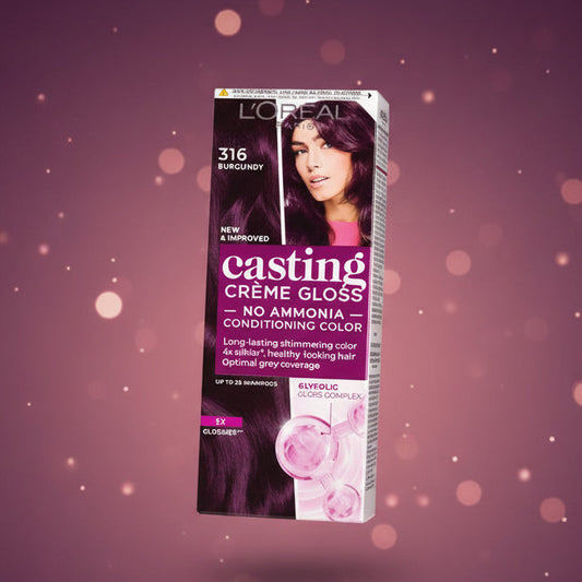 Loreal casting Cream Gloss Hair Colour Burgundy 316, 45g