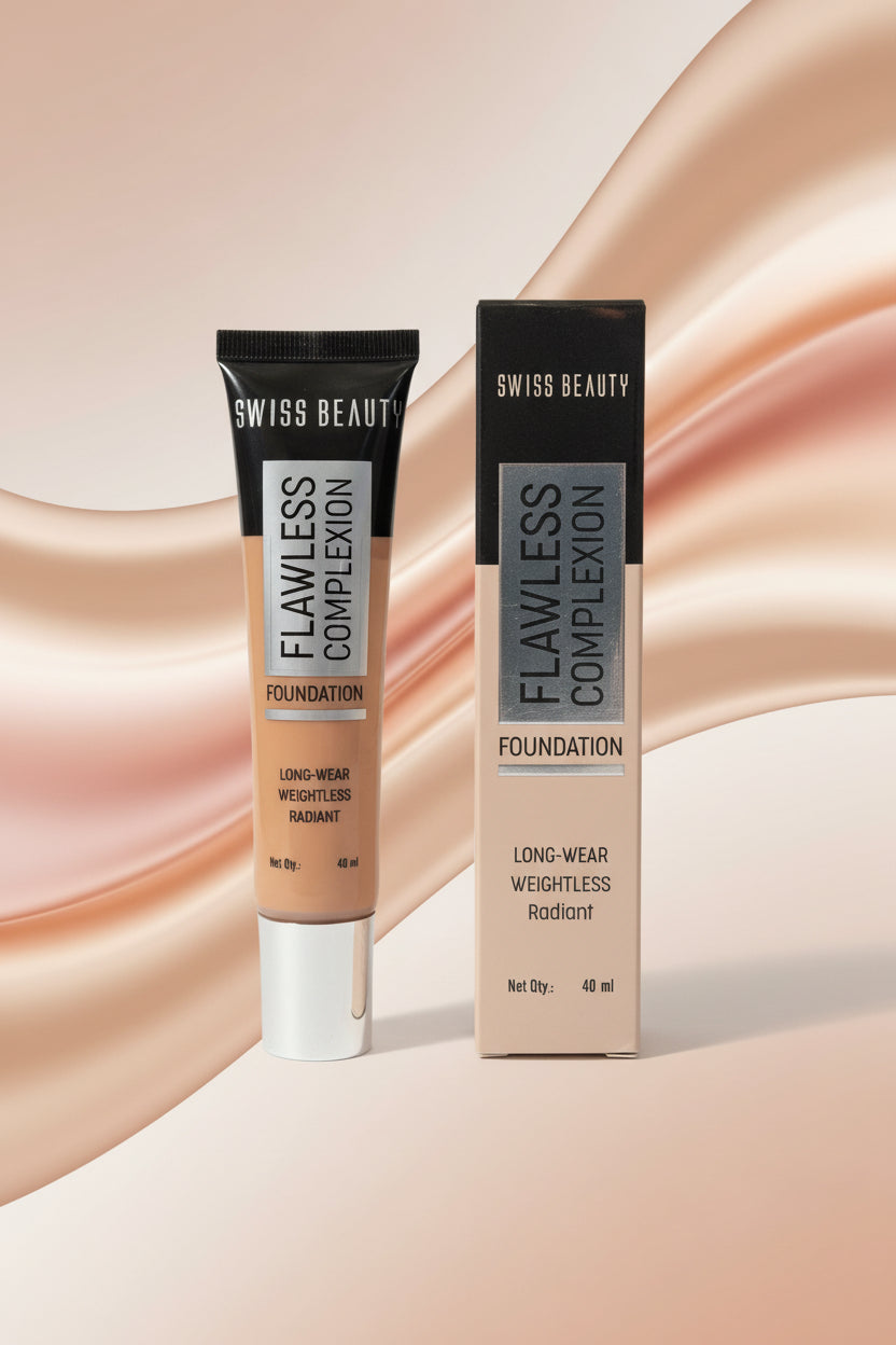 Swiss Beauty Flawless Complexion FOUNDATION Long-Wear Weightless Radiant
