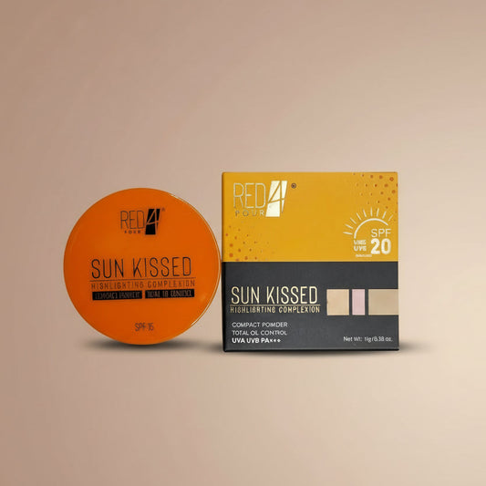 RED4 Sun Kissed Compact Face Powder