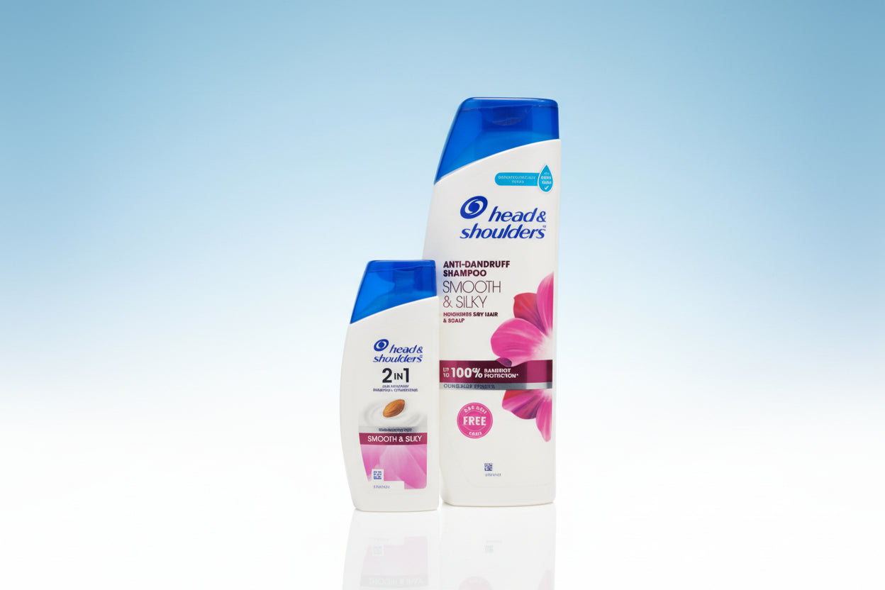 Head & Shoulder Smooth and silky Shampoo 340ml + 70ml FREE