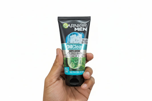Garnier Men Oil Clear Clay D-Tox Facewash 50g