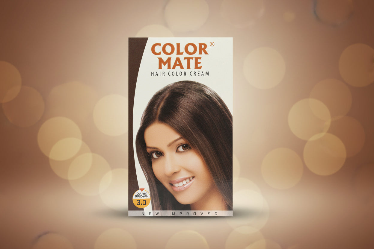 Color Mate Dark Brown colour (3.0)