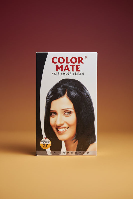 Color Mate Hair Colour Black (2.0)