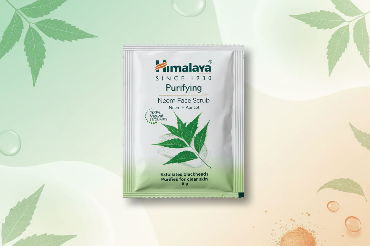 Himalaya Purifying Neem Face Scrub Pouch