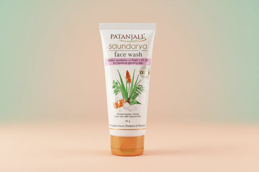 Patanjali Saundarya Face Wash 60g