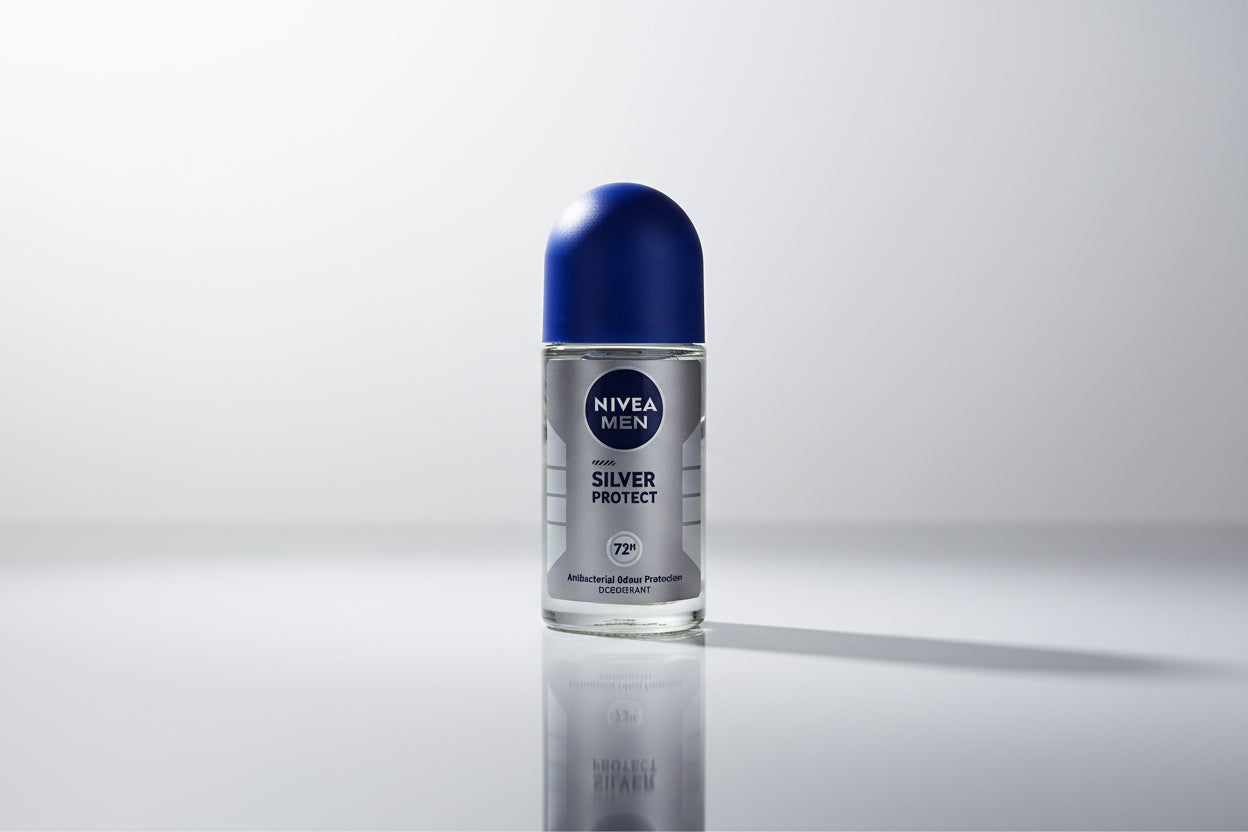 Nivea Men Silver Protect Antibacterial odour Protection Deodorant upto 72hr (50ml)