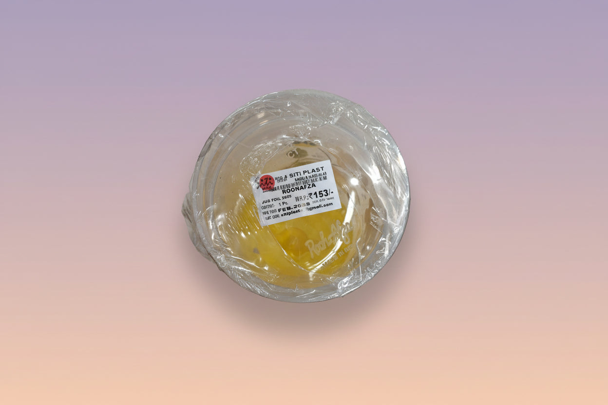 Water Jug 2500ml Transparent flower 1st quality plastic