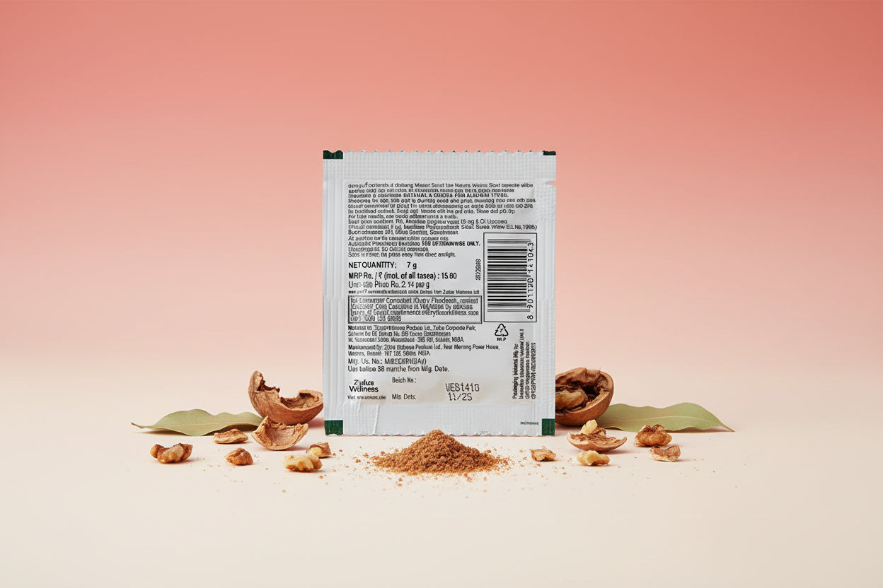 Everyuth Naturals Exfoliating Walnut Face Scrub Pouch