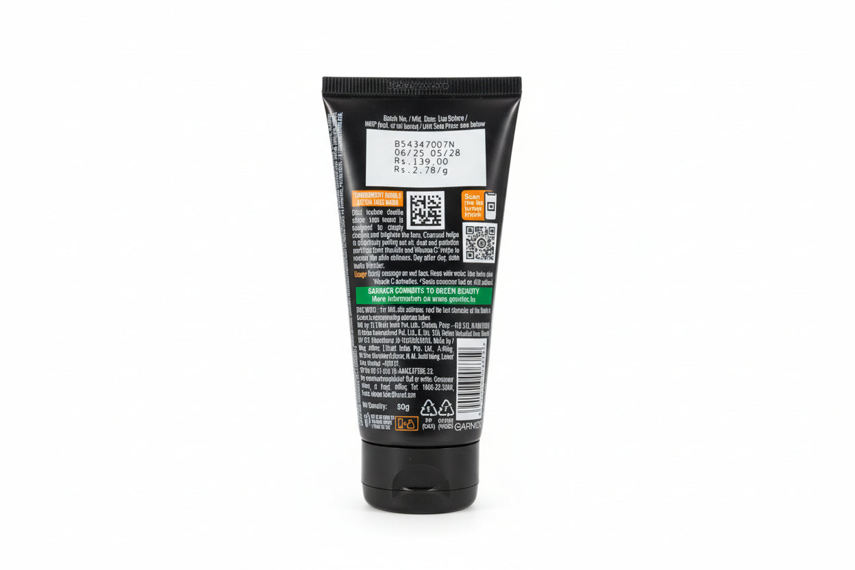Garnier Men Turbo Bright Duo Foam Facewash 50g