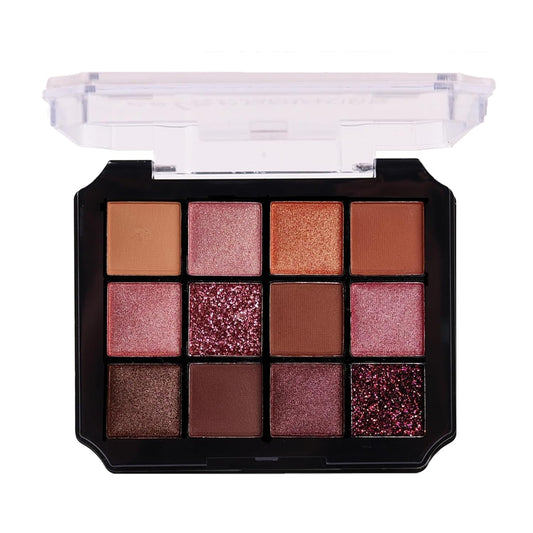 Color Balance Eyeshadow Palette | Matte,Shimmery & Glitter Eye Shadow Palette For Face Makeup (03, 24.4g) SH-7711-SS
