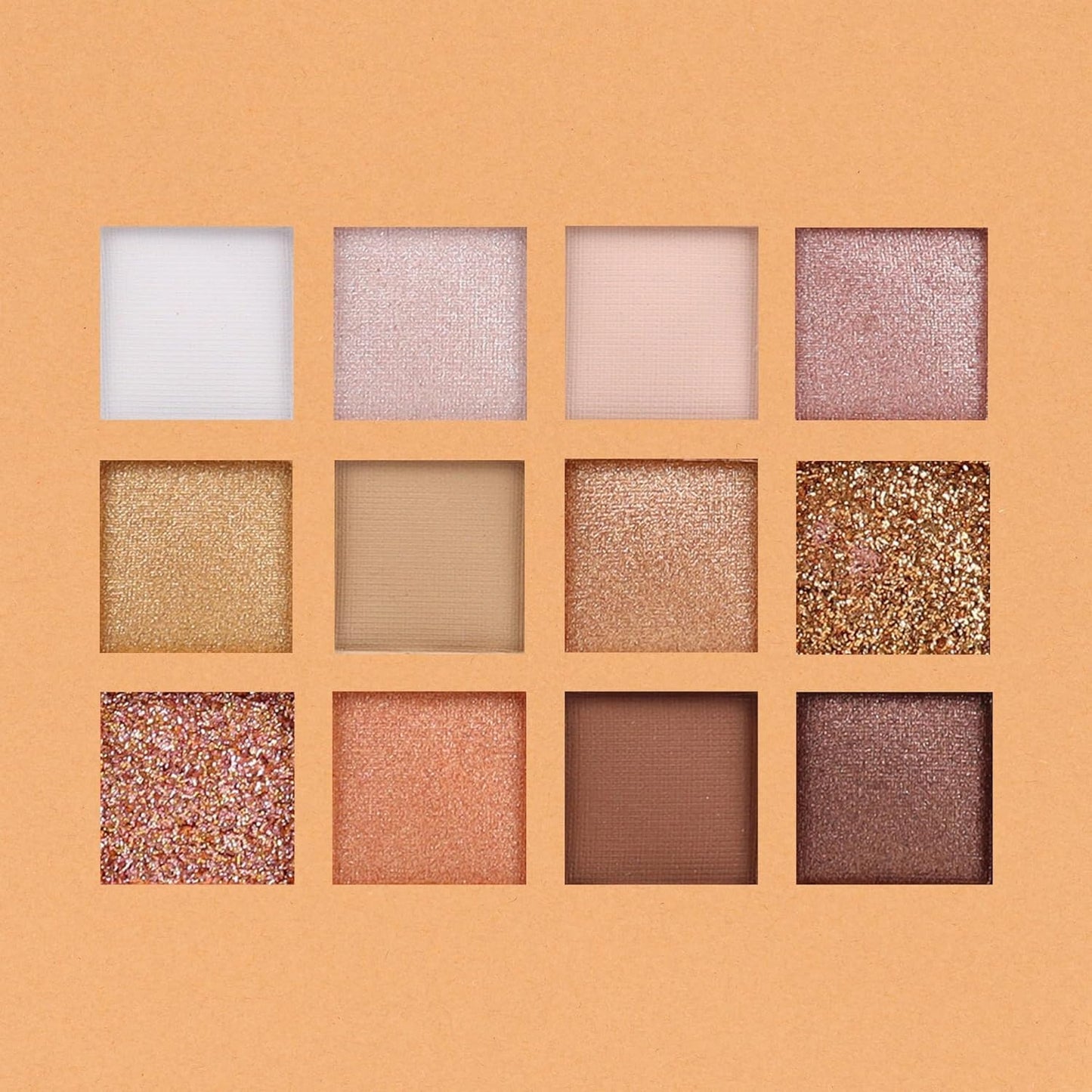 Color Balance Eyeshadow Palette | Matte,Shimmery & Glitter Eye Shadow Palette For Face Makeup (03, 24.4g) SH-7711-SS