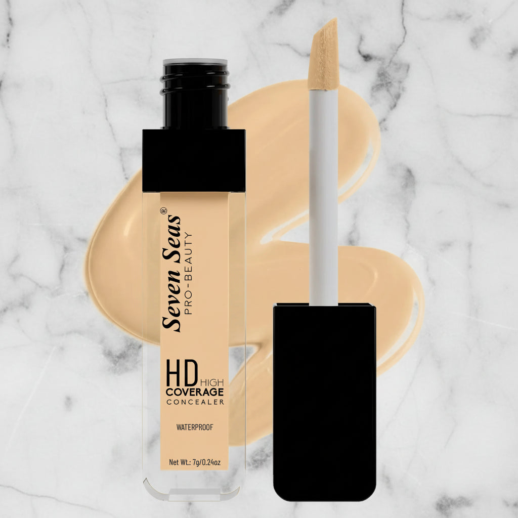 Seven Seas HD High Coverage Concealer liquid #01 Classic Ivory