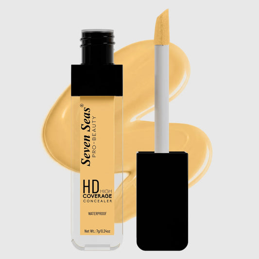 Seven Seas HD High Coverage Concealer liquid #04 Yellow