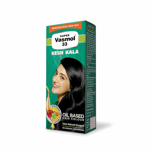 Vasmol Super Vasmol 33 Kesh Kala -100Ml, Cream